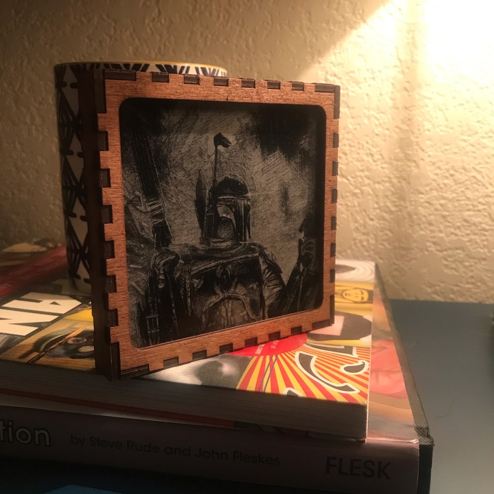 Customade Star Wars boba fett ceramic frame